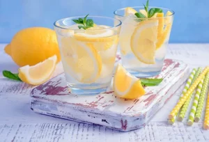 lemon water